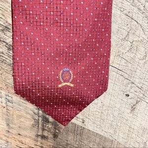 Tommy Hilfiger | Accessories | Mens Tommy Hilfiger 0 Silk Red Tie ...